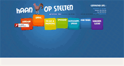 Desktop Screenshot of haanopstelten.be
